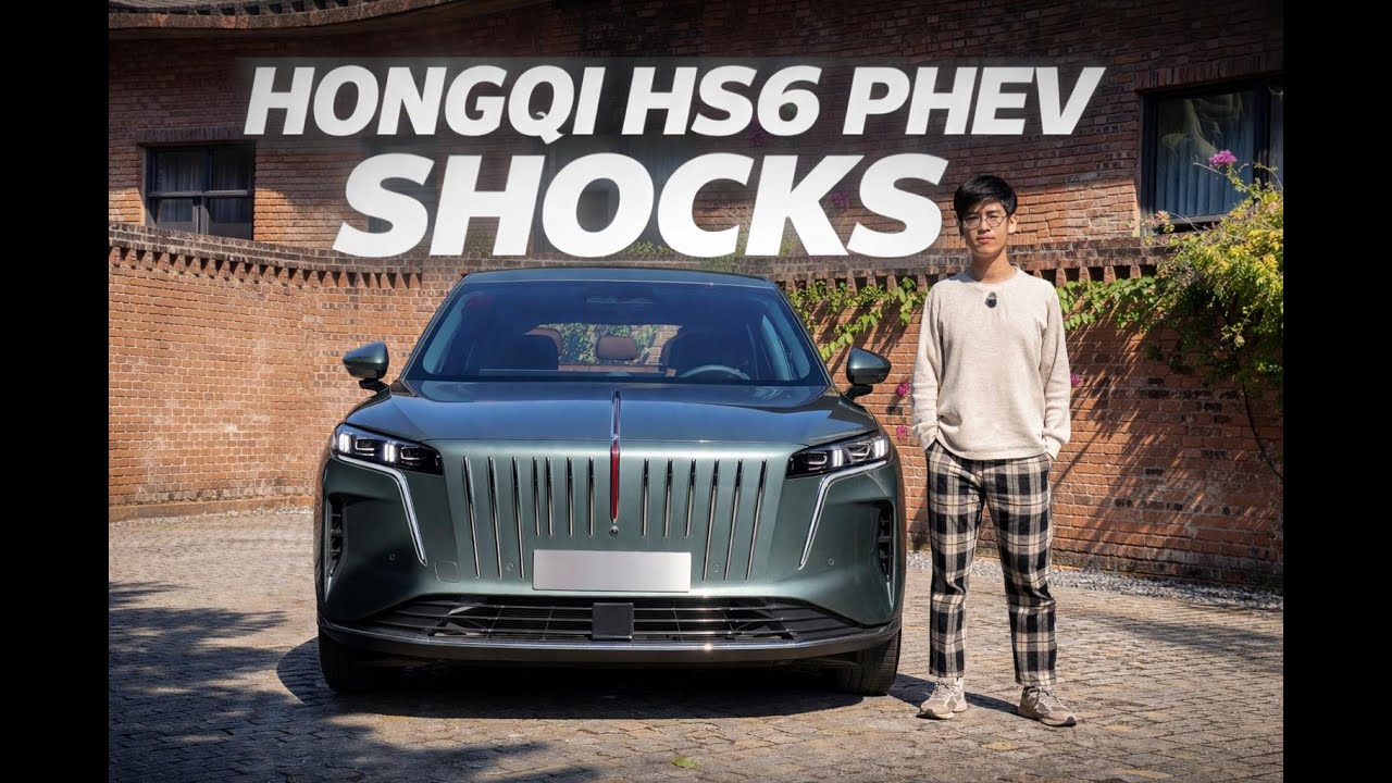 Hongqi HS6 PHEV: Просторный гибридный внедорожник с удивительными характеристиками.