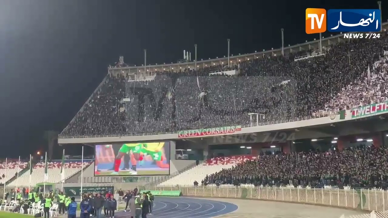 شاهد.. أنصار مولودية الجزائر يغزون مدرجات 5 جويلية في مباراة الكأس أمام نجم بن عكنون