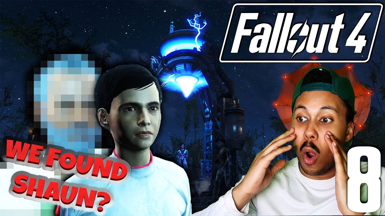 FINDING THE INSTITUTE AND SHAUN?! | Fallout 4 - Part 8