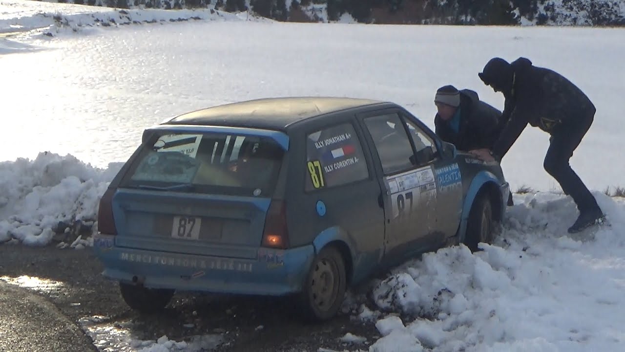 Rallye Hivernal Du Dévoluy 2023 | Day 2 | Crashs And Big Show