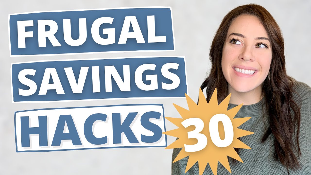 30 FRUGAL HACKS | Grandma Savings Challenge