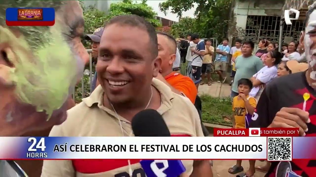 Así celebra el Festival de Los Cachudos en Pucallpa