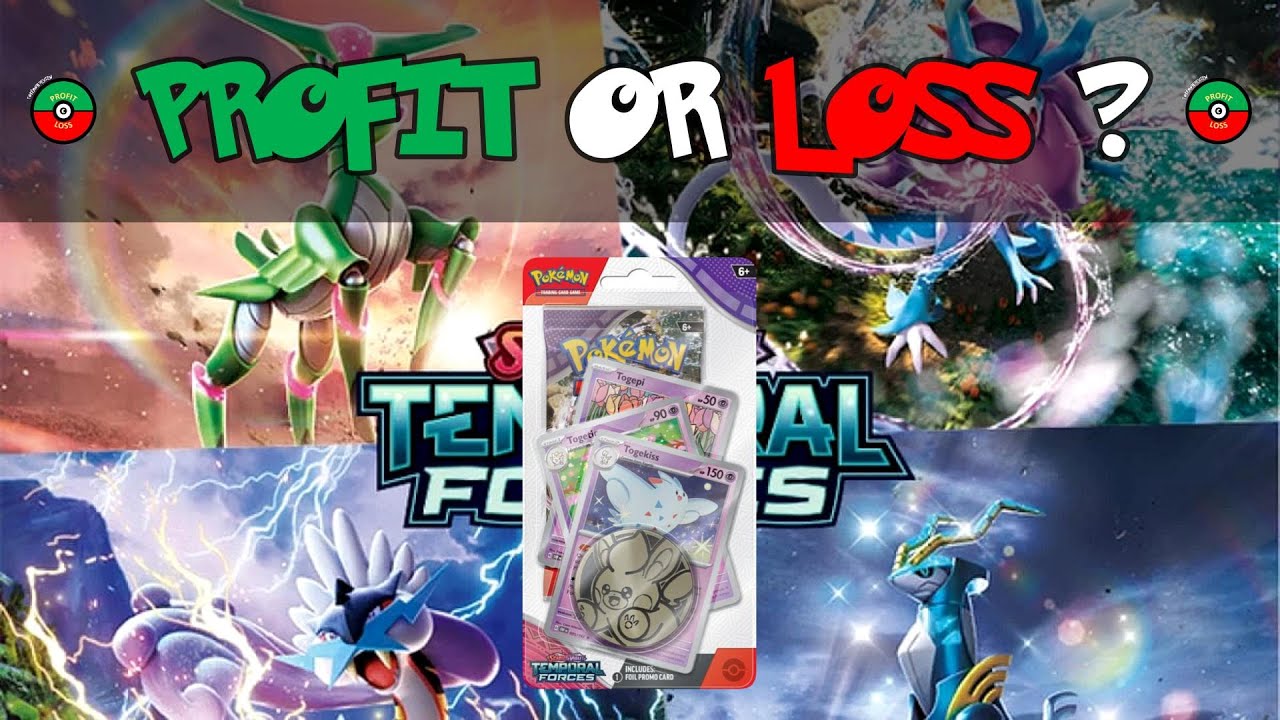 PROFIT OR LOSS? TEMPORAL FORCES &bull; TOGEKISS &bull; PREMIUM CHECKLANE BLISTER