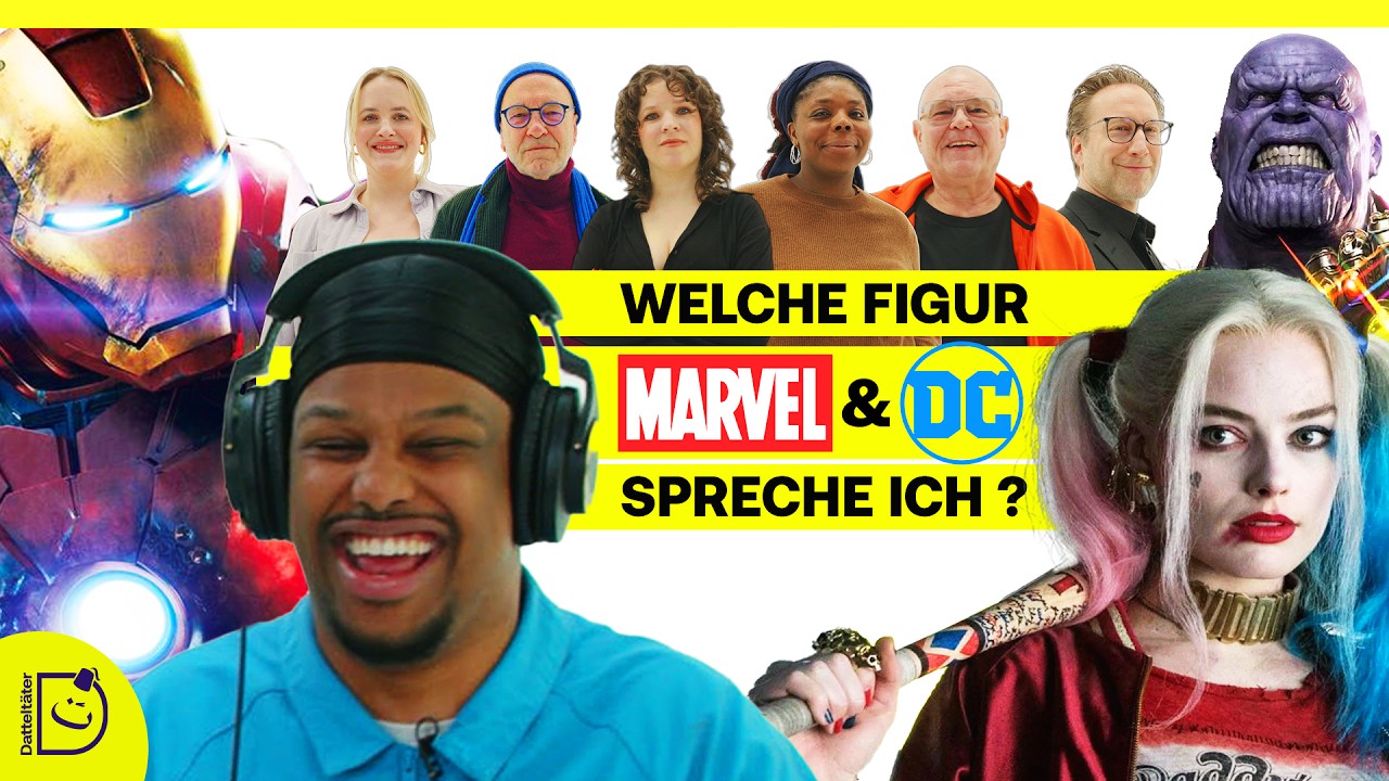 Sag mir, welchen Marvel/DC Charakter ich spreche! feat. @KüsengsTV , @marvintsp , @abdirackzman