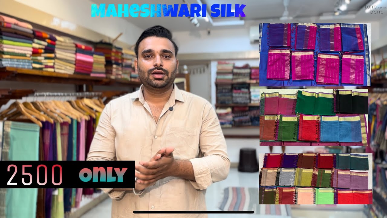Maheshwari saree Only 2500 me | Dawali Special Offer | Traditional Rashta Saree 