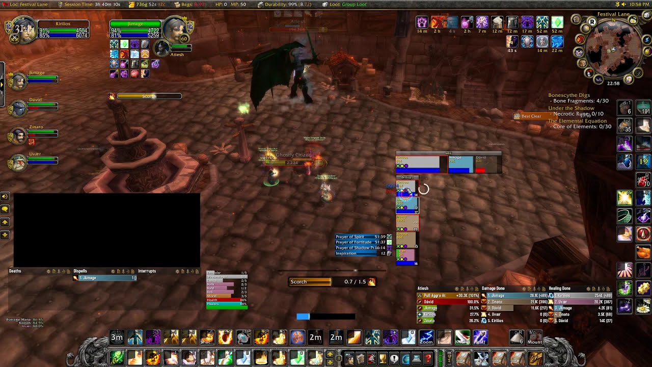 Dreadmist Server First Atiesh [Disciples of Honor]
