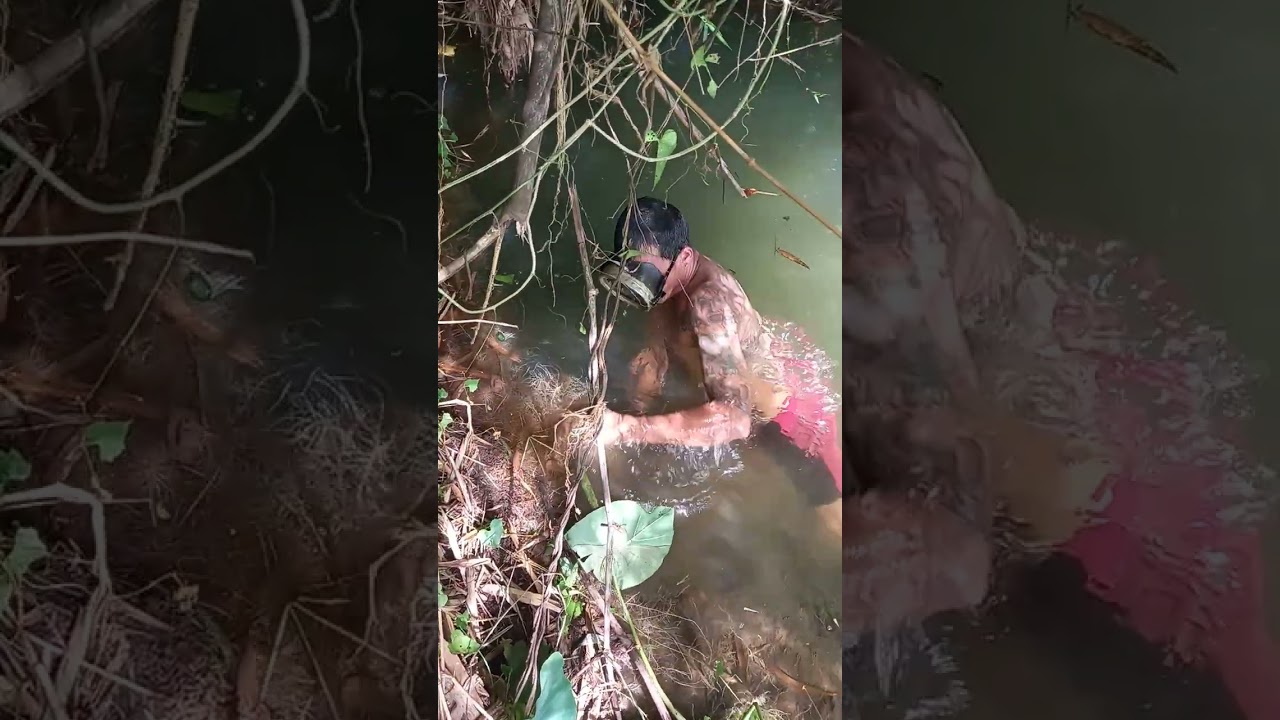 Ang laki ng palos na kumain sa kawil kaso sumabit kailangang sisirin#fishing#adventure#igathunter