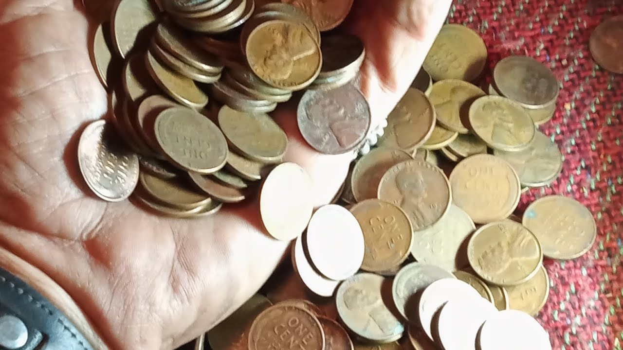 1 thousand wheat cent's 💲💲#penny #coin #coincollecting