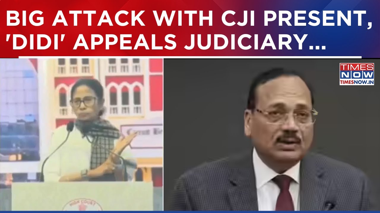 With CJI On Stage, Mamata Banerjee Launches Sharpest Attack On Central Agencies, Appeals Judiciary&hellip;