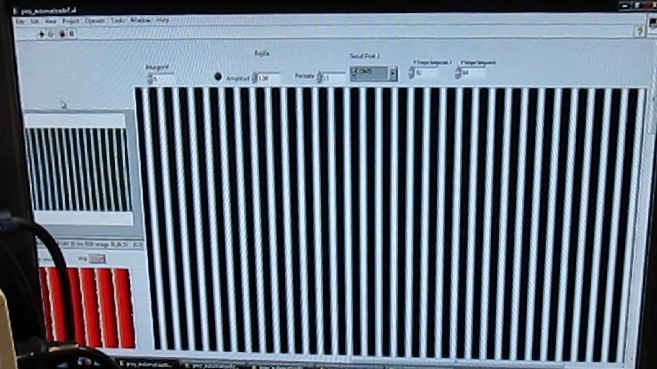 Low cost fringe projection system