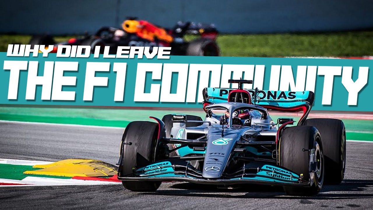 Why Did I Leave The F1 Community?
