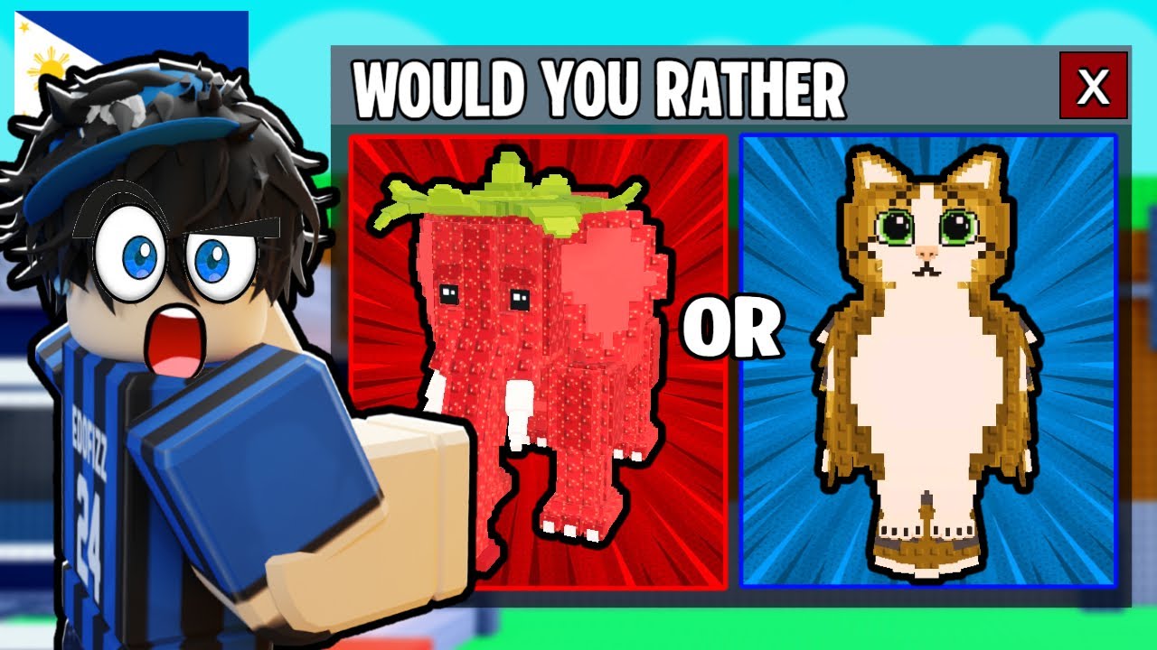 WOULD YOU RATHER sa Steal A Brainrot!