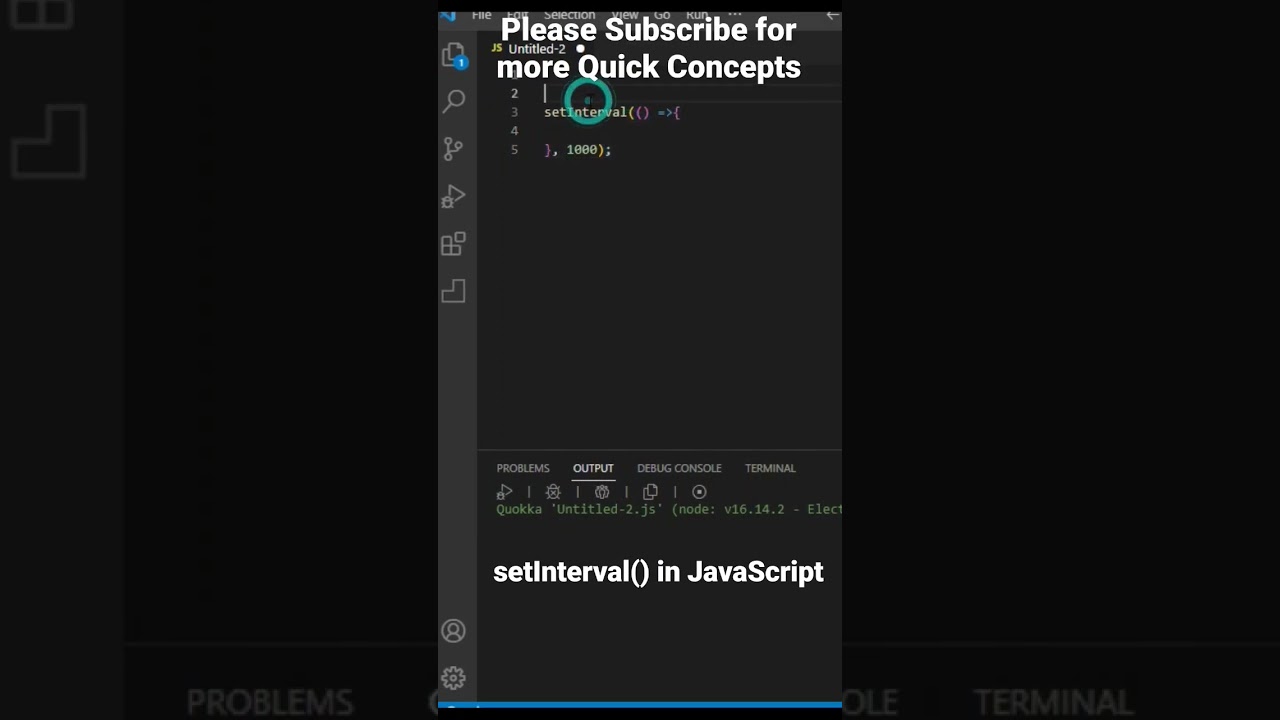 setInterval() in JavaScript in Hindi #short #shorts #javascript #react #developer #interview