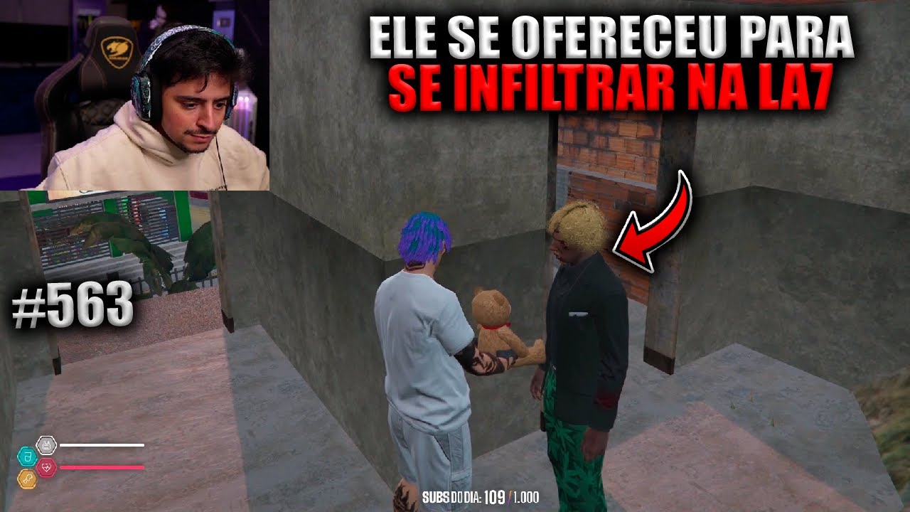 ELE SE OFERECEU PARA SE INFILTRAR NA LA7! EP 563