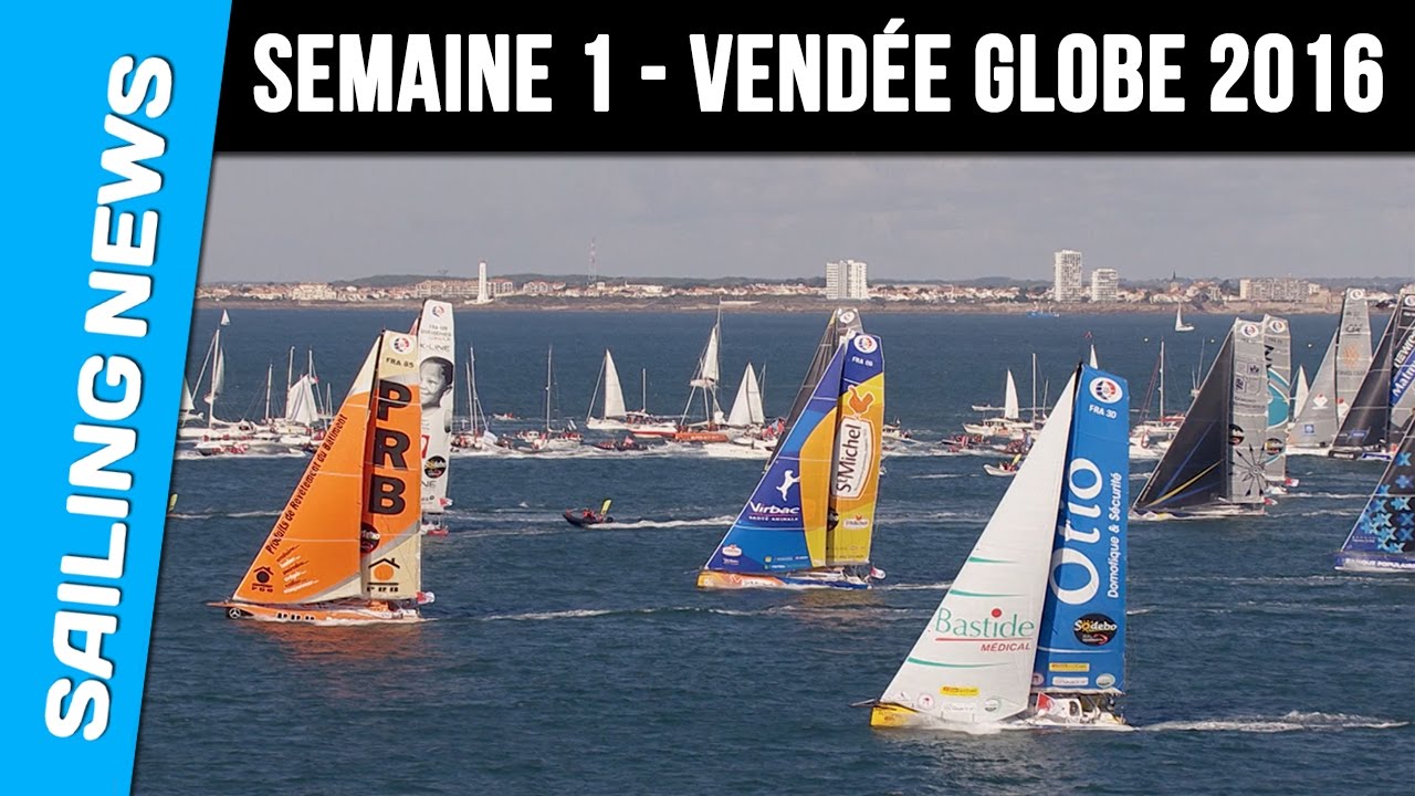 Résumé de la 1ère semaine - Vendée Globe 2016