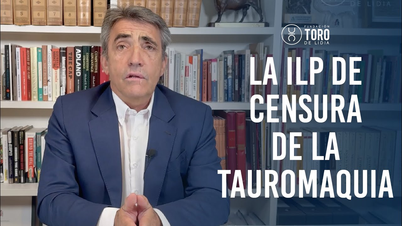 Victorino Mart&iacute;n sobre la ILP de Censura de la Tauromaquia