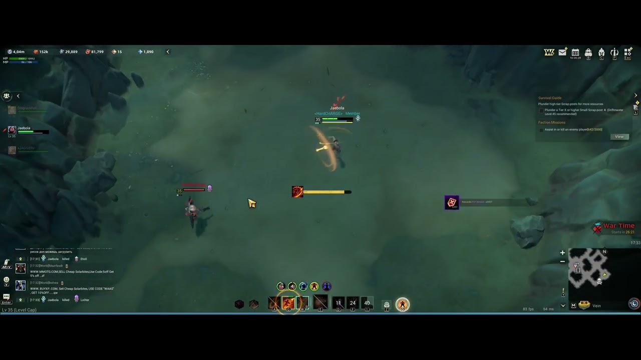 zero vs top1 eu pvp (by points)