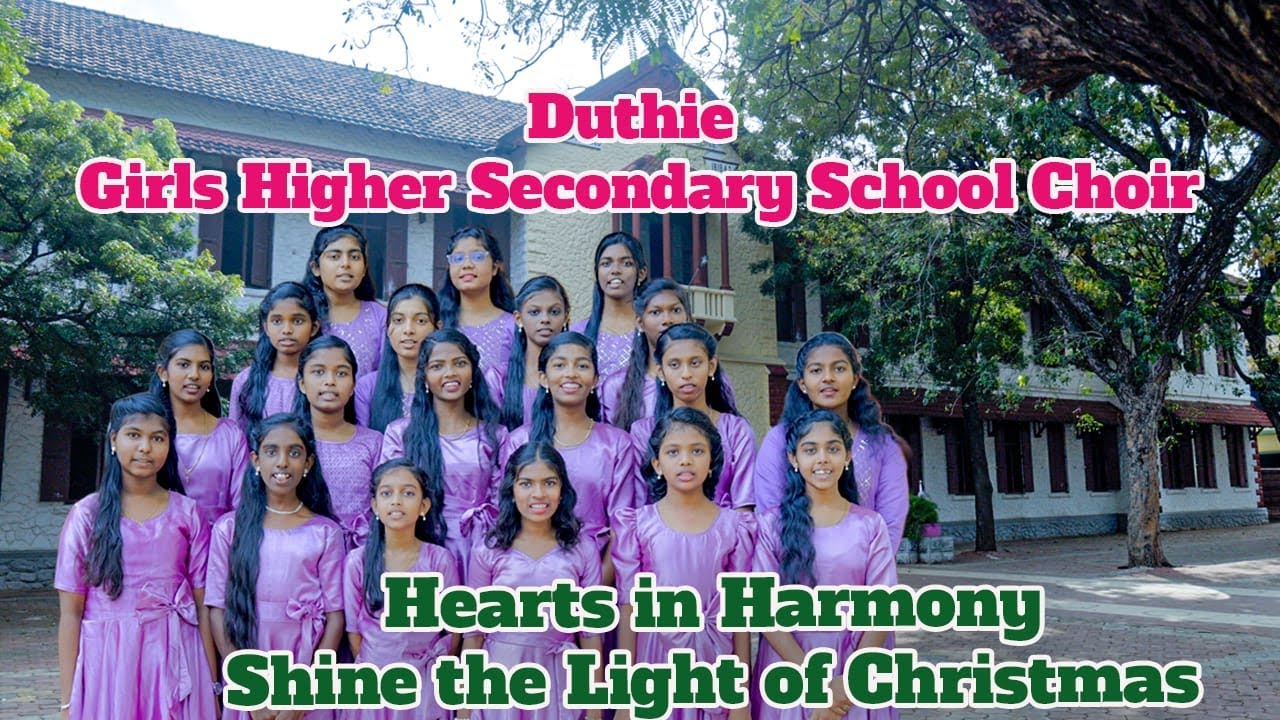 Softly in the Night Christmas song - Duthie Girls Higher Secondary School Choir