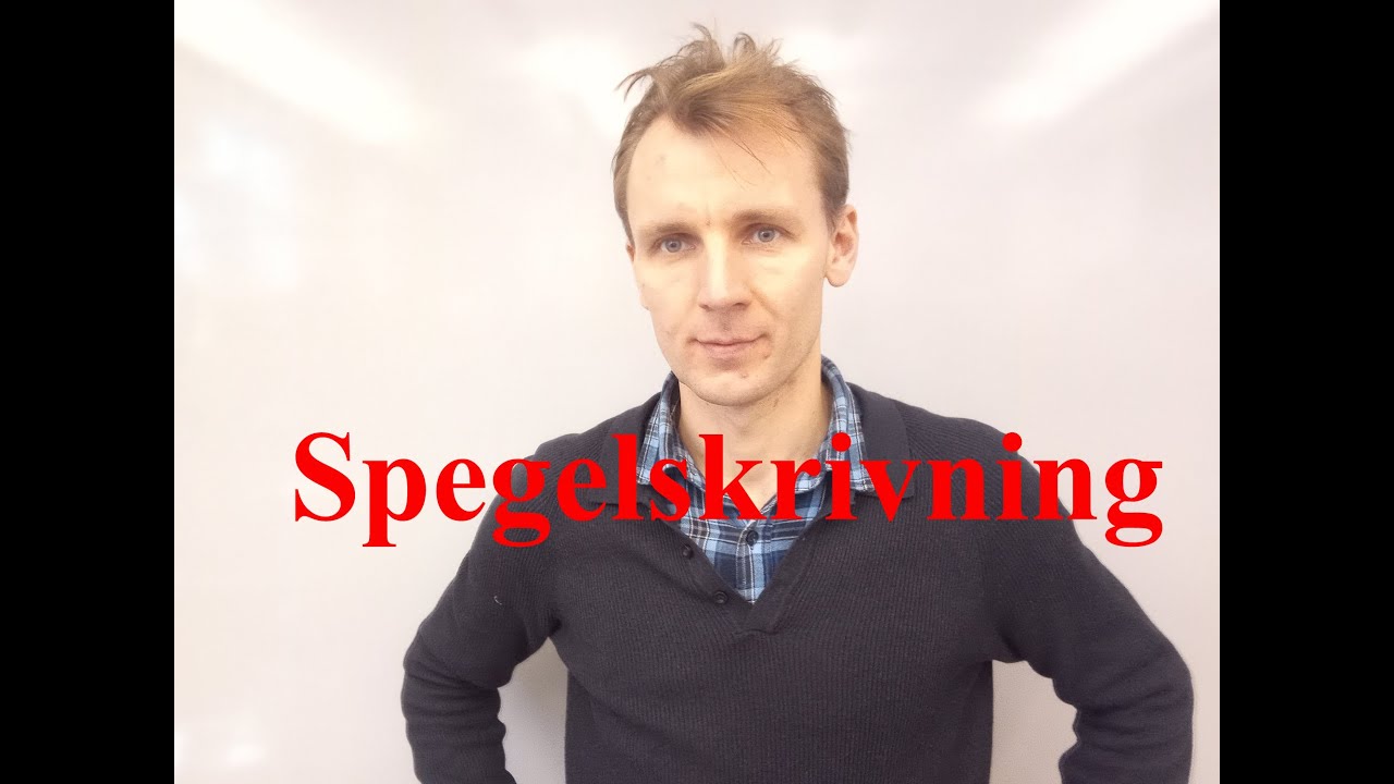 Spegelskrivning