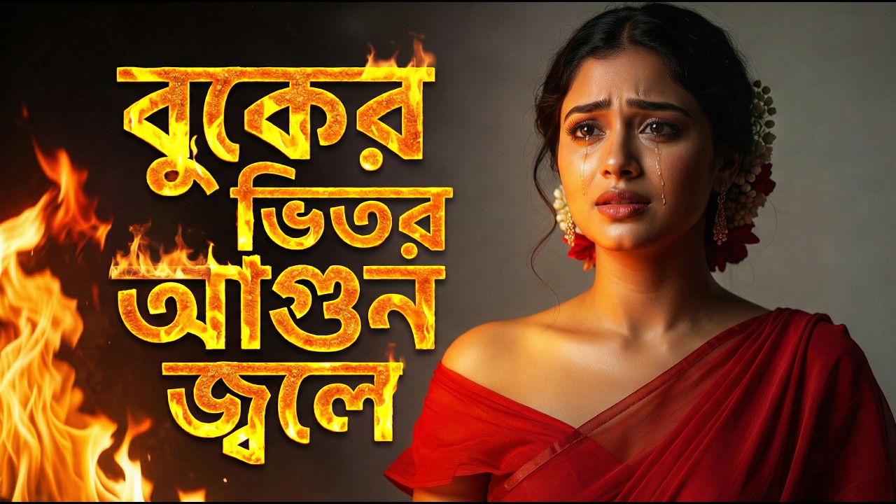 বুকের ভিতর আগুন জ্বলে | Buker Vitor Agun Jole - Bengali New Sad Song 2026