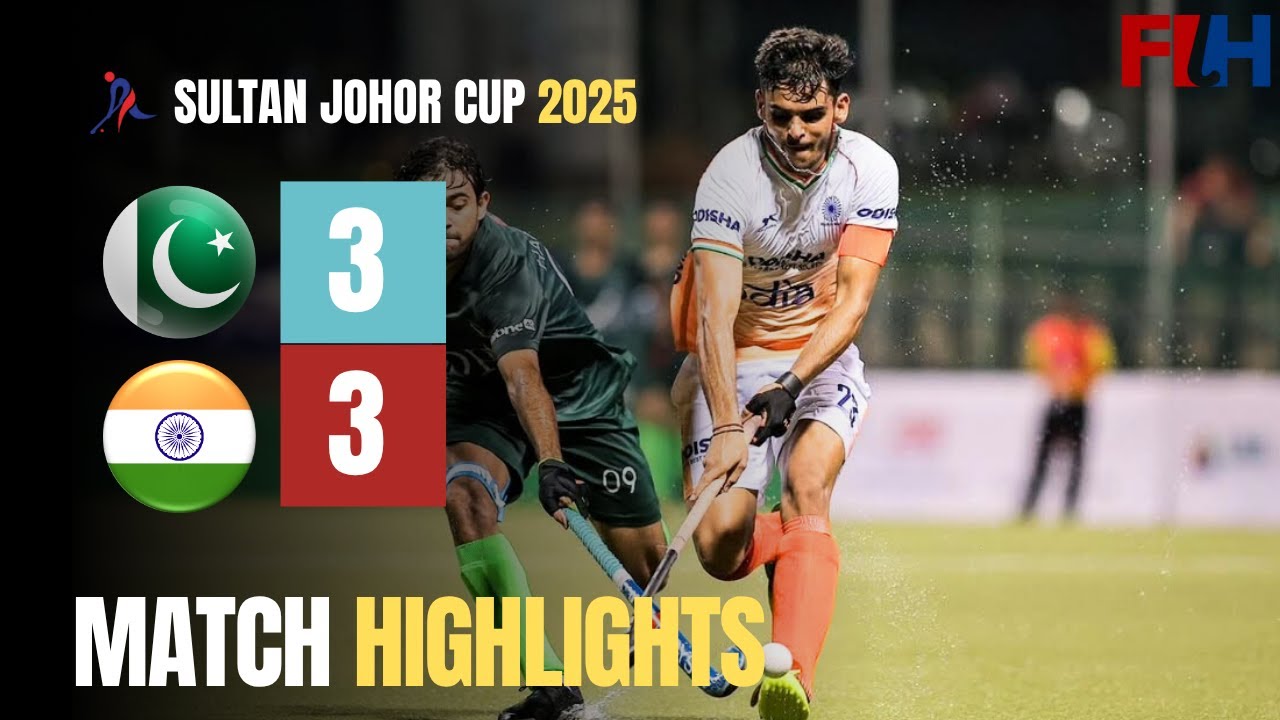 Pakistan Vs India Hockey Match Highlights 2025 | Sultan of Johor Cup 2025