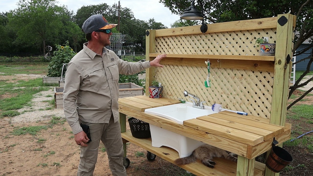 Every Homestead Needs an OUTDOOR SINK