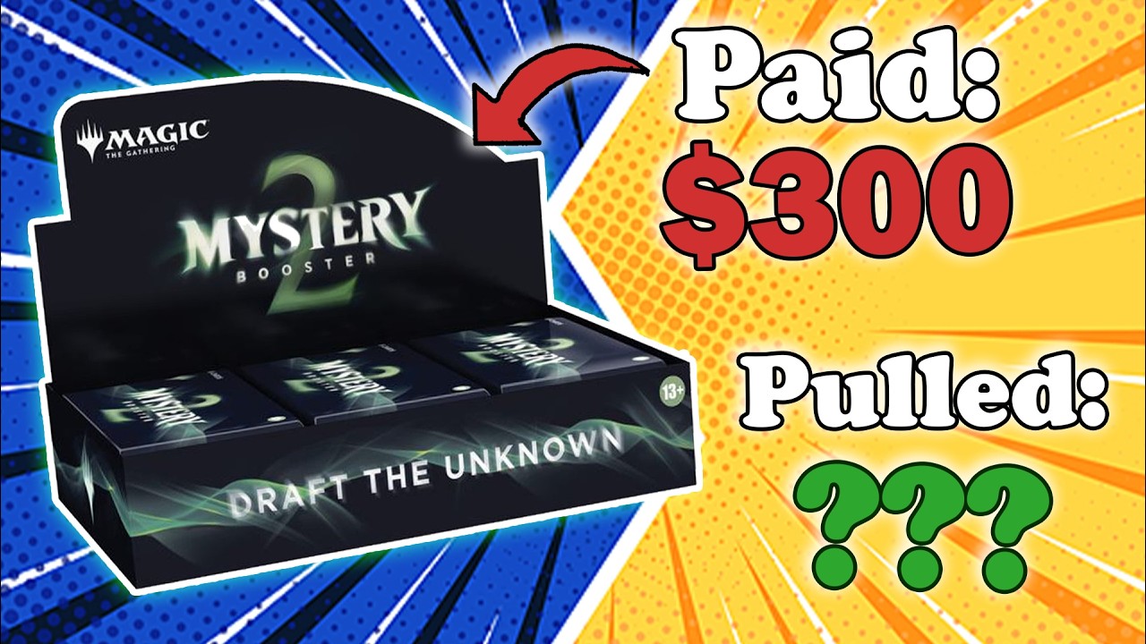 Let's Pull $300 From Mystery Booster 2! Whats the Value?