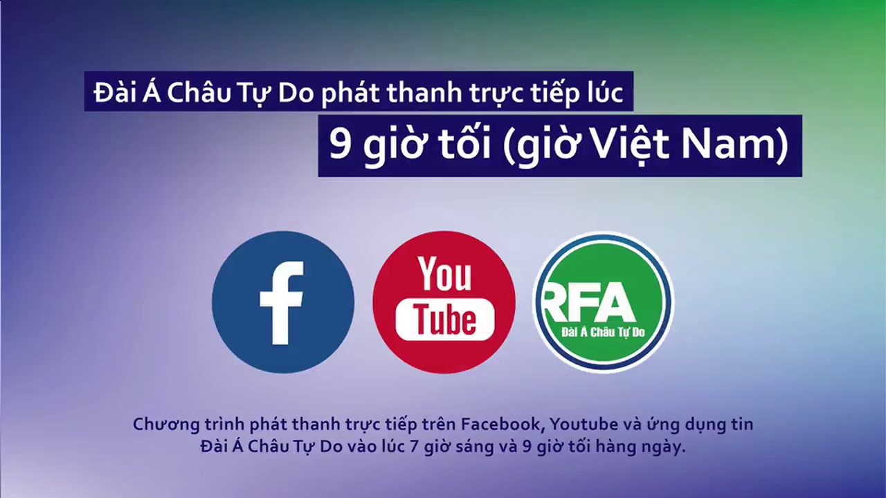 Chương tr&igrave;nh ph&aacute;t thanh Đ&agrave;i &Aacute; Ch&acirc;u Tự Do tối 12/10/2018