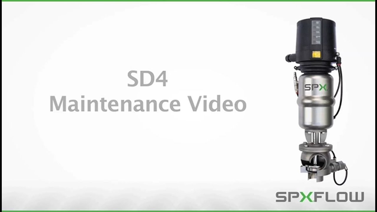 DELTA SD4 Double Seal Valve Maintenance Procedures - APV
