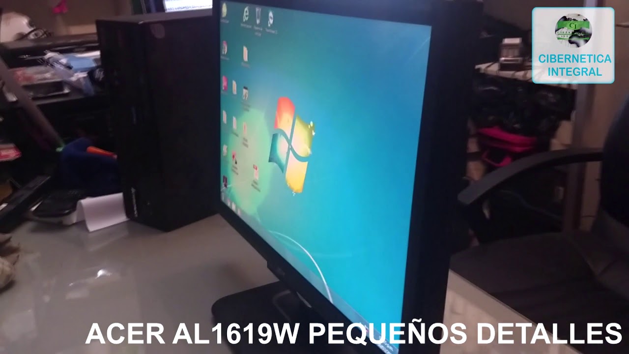 Monitor Lcd 19 Acer AL1916W Pantalla Vga 1440x900 Wide Envio