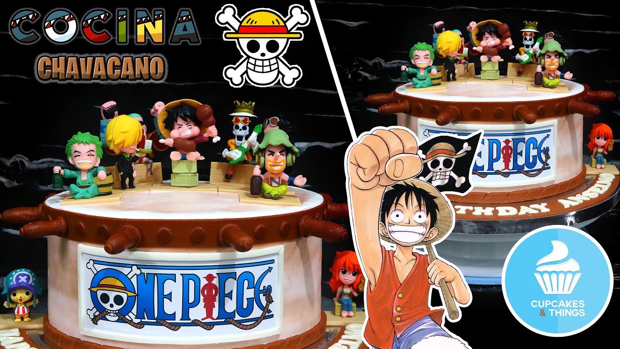 Easy Tricks to Achieve a Professional - One Piece Anime Theme Cake