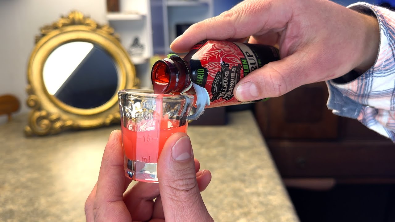 Tillmans Tranquils THC Syrup 4 oz  420mg Delta 9 Watermelon Honest Review with Effects!