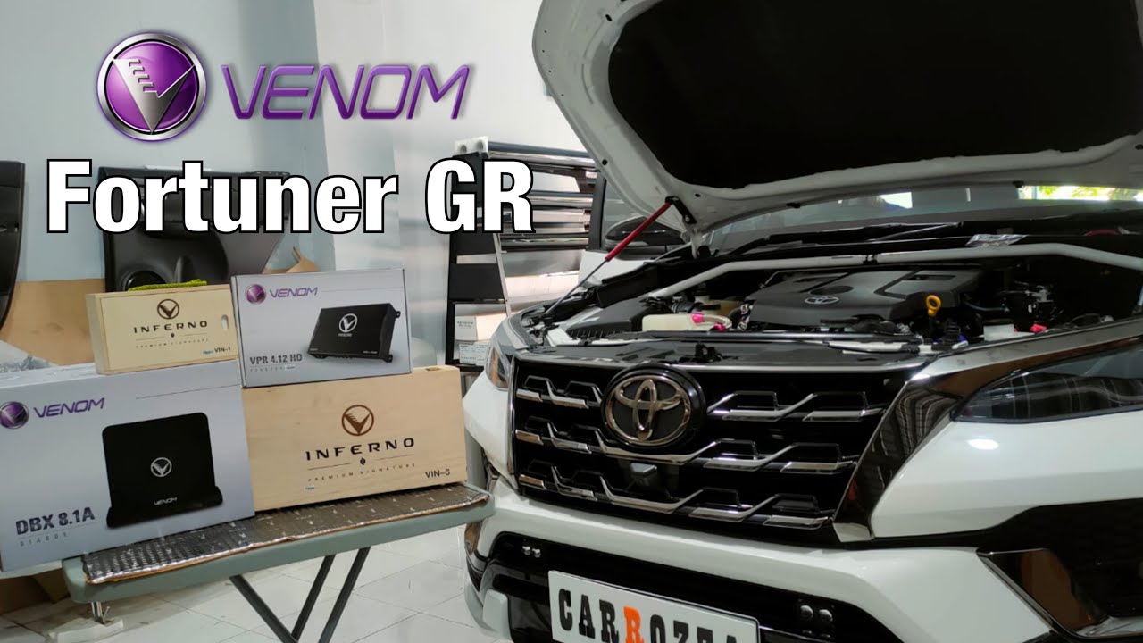 Toyota Fortuner GR 2022 Pertama Yang Memasang DSPamp VENOM PANDORA 4.12 HD Premium Sound 💜💜💜