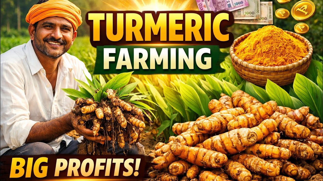 Turmeric farming పసుపు సాగు సీక్రెట్