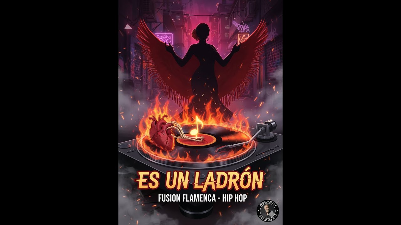ES UN LADRÓN - Luke 05 Music IA (ft. Dúo Flamenco & Hip Hop) #flamencofusion #hiphopespañol