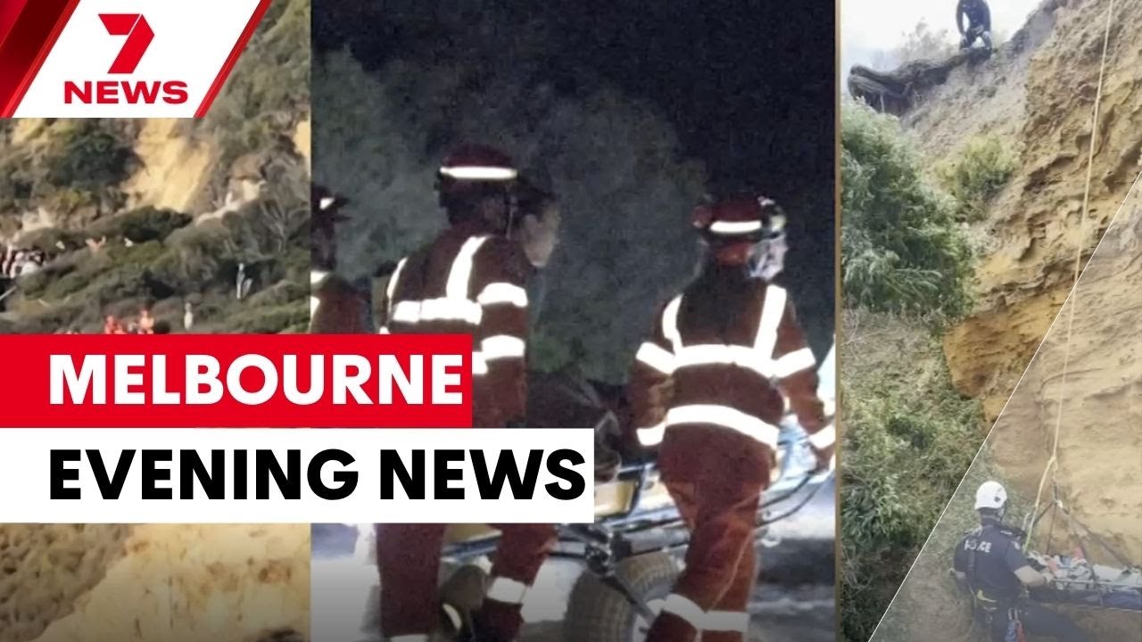 Cliff jumping as new online craze; Truck flips on Monash Freeway after collision | 7NEWS Melbourne