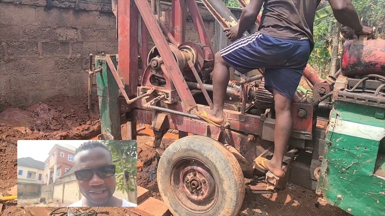 Water drilling in Imo state, Nigeria