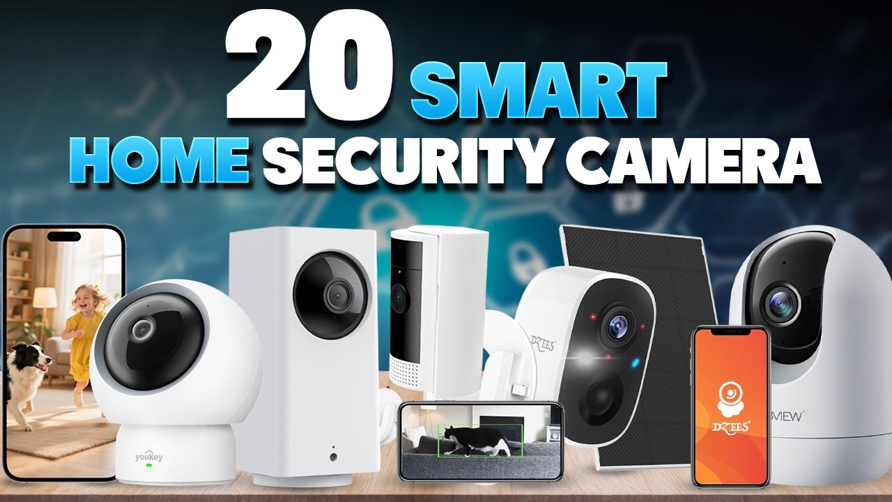 20 Smart Home Security Cameras on Amazon You Must See!