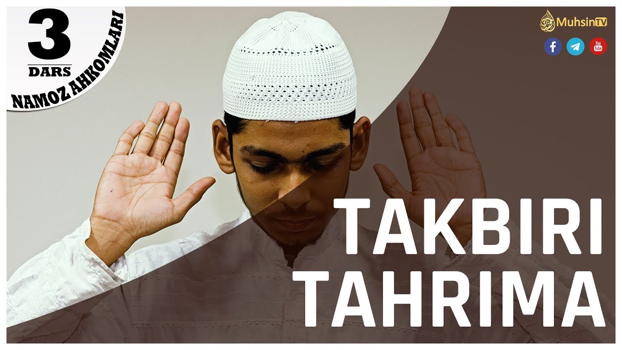 3-dars: Takbiri tahrima rukniga oida masalalar | Ustoz Yusuf Davron
