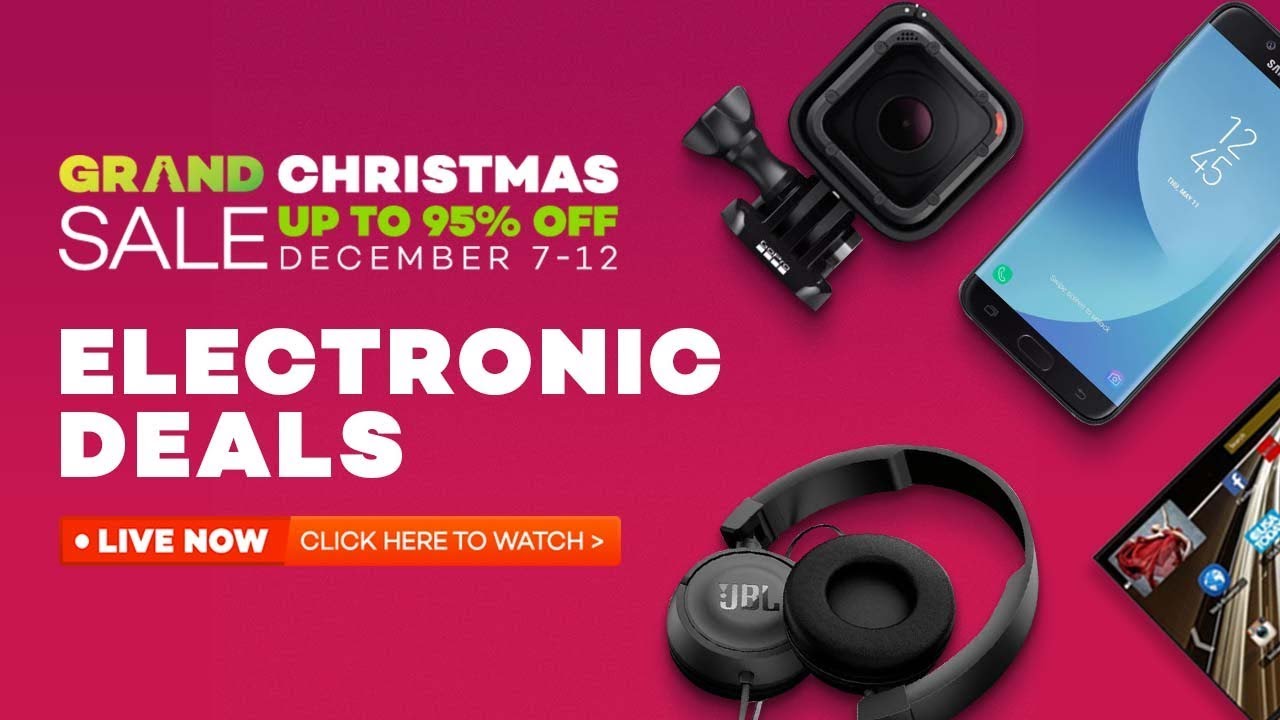 Grand Christmas  Sale Electronics Deals