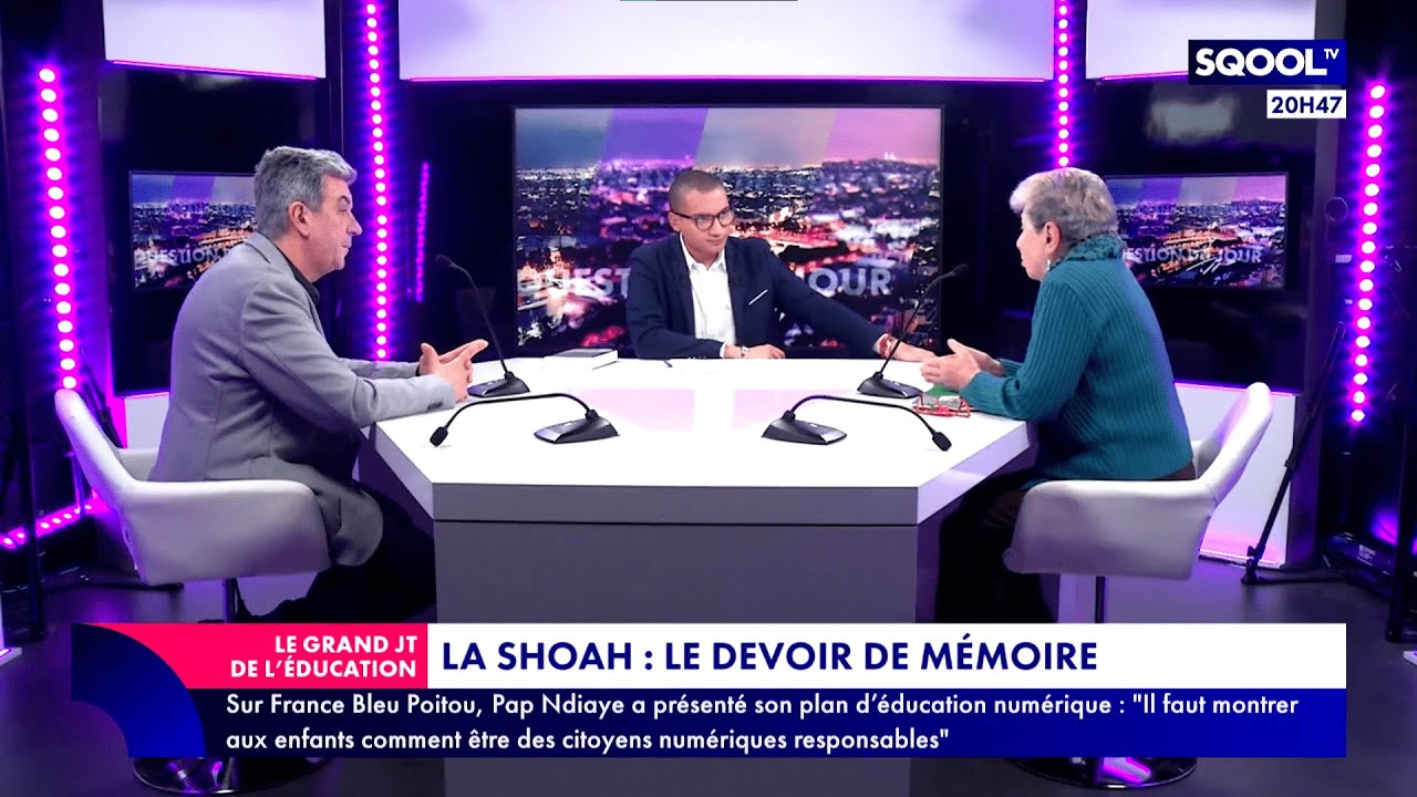 Le Grand JT de l'Éducation (27/01/2023): Shoah : le devoir de mémoire