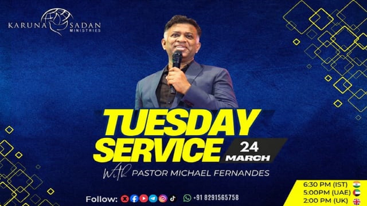 20260324 | KSM | Tuesday Online Service | [ LIVE 🔴 ] Pastor Michael Fernandes