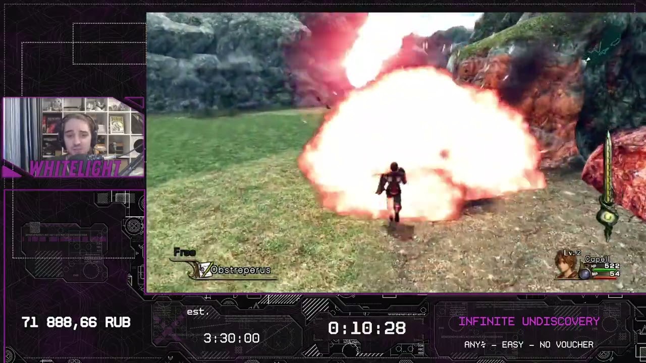 [RU] Infinite Undiscovery [Any% - Easy - No Voucher] от @WhiteLight - 