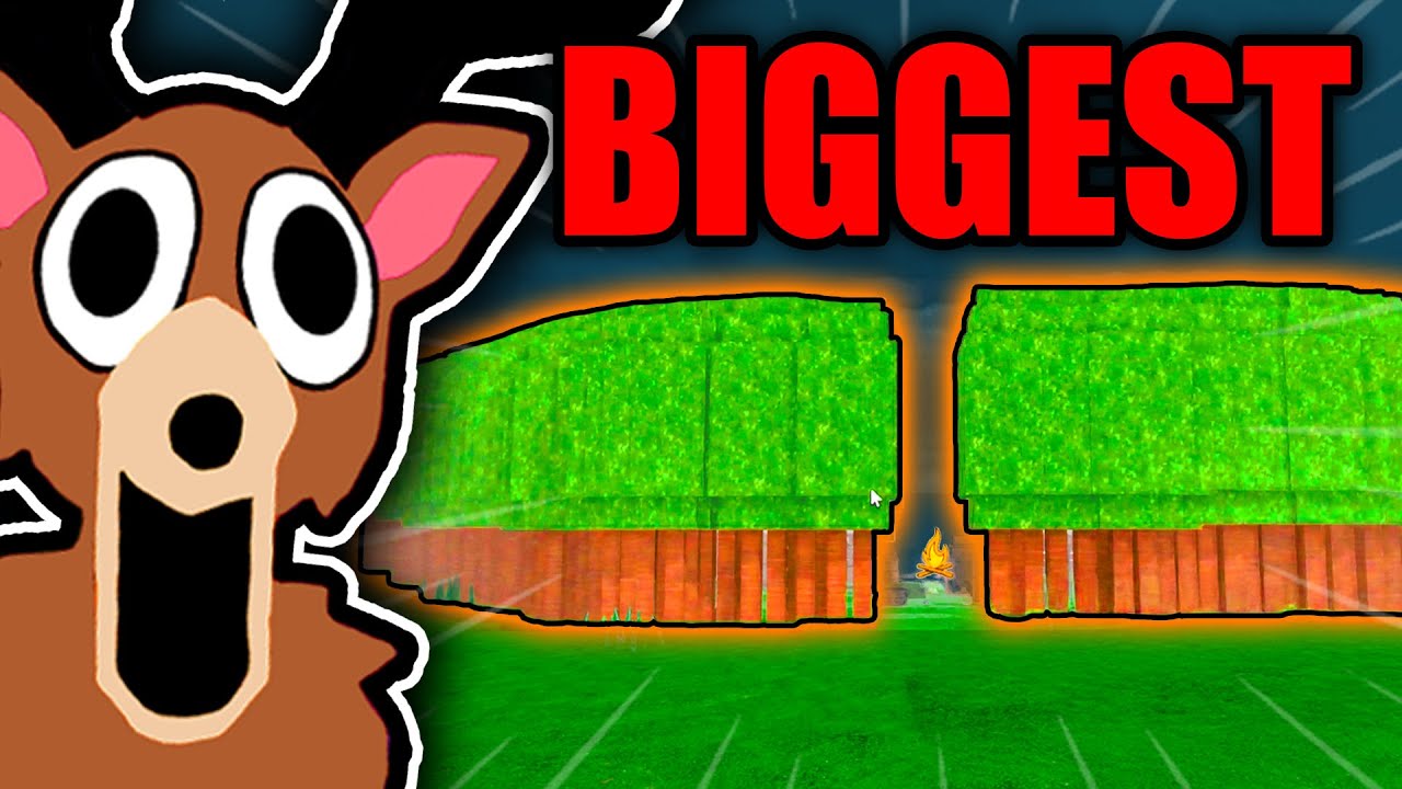 I Built The BIGGEST BASE In 99 Nights In The Forest!