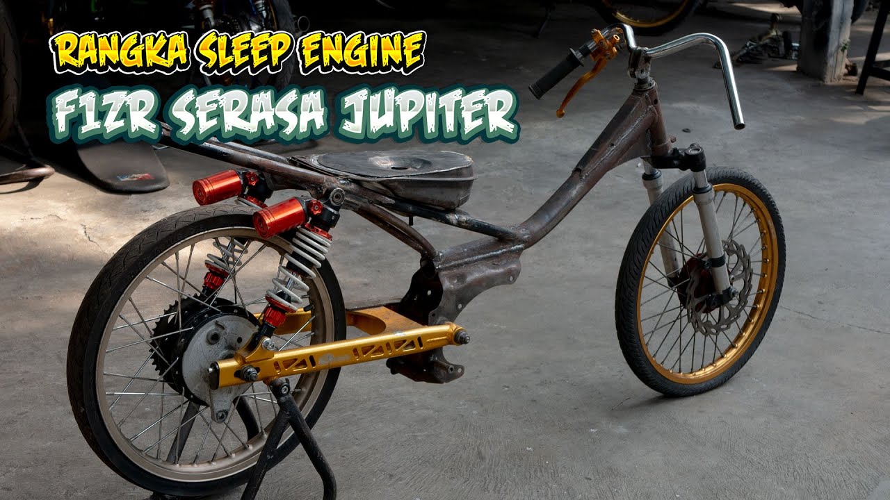 Intip Cara Membuat Rangka Sleep Engine 2 Tak F1ZR Serasa Jupiter GTRY Racing Jogja