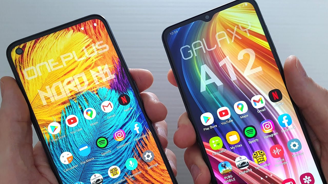 Oneplus N100 vs Samsung A12 Speed Test!