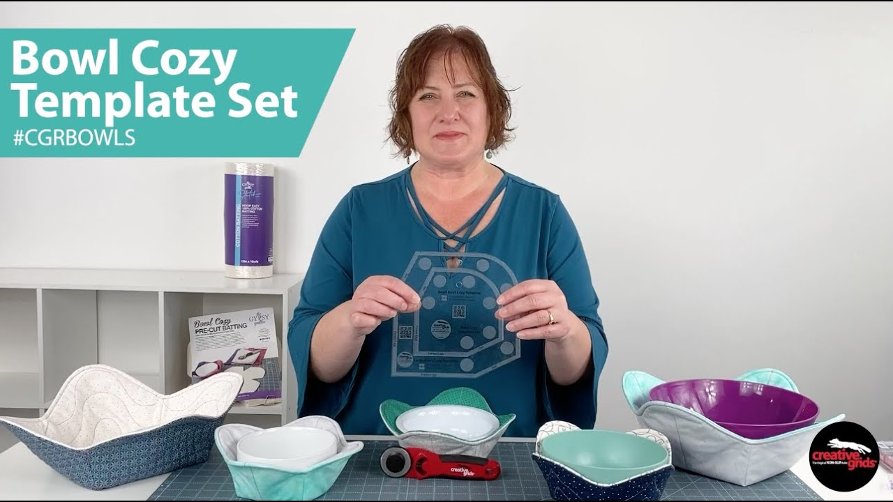 Creative Grids® Bowl Cozy Template Set