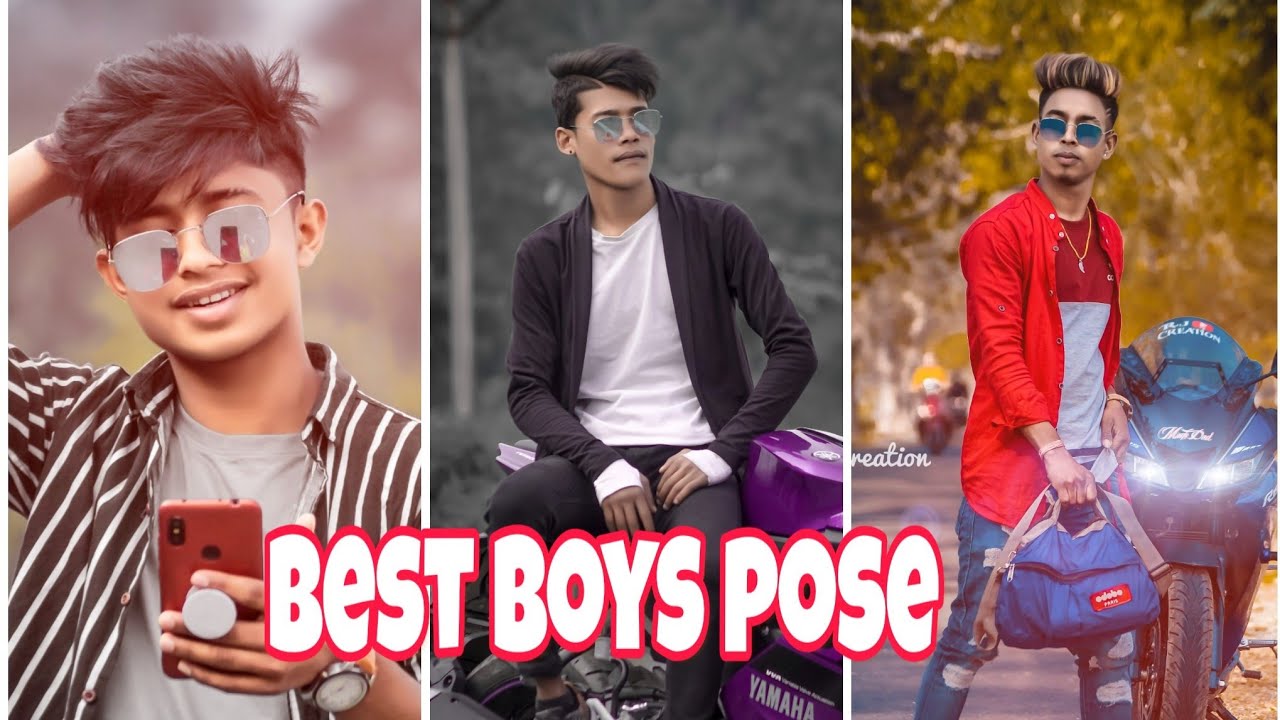 New boys pose 2020 Rj creation