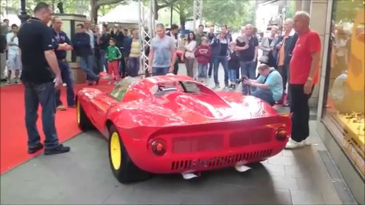 Ferrari Dino 206 SP - Start up - Classic Days Berlin 2015