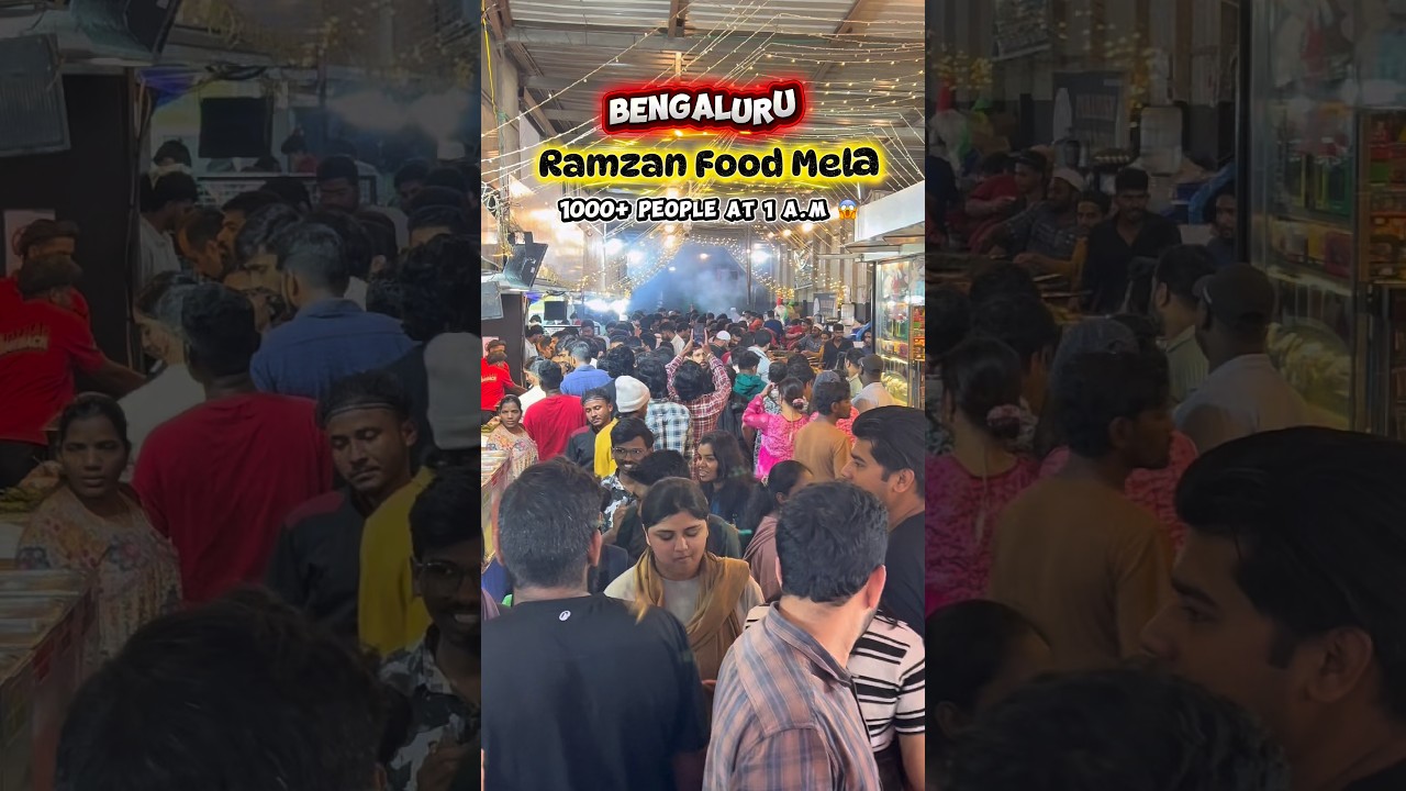 Ramadan Special Food Street in Bengaluru 🌙🔥 | Koramangala #ramzan2026